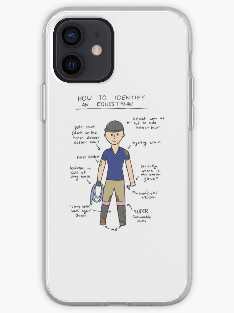equestrian iphone case