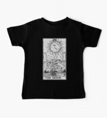 The Moon Tarot Card - Major Arcana - fortune telling - occult Baby Tee