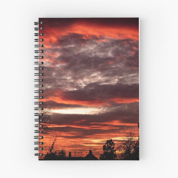 Item preview, Norfolk Fire Sunset  designed and sold by PhotographMassa.