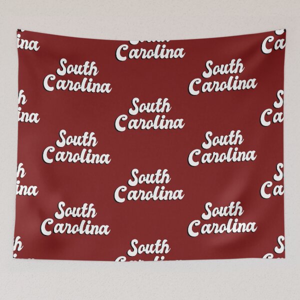 Item preview, south carolina white retro name designed and sold by secstickers.