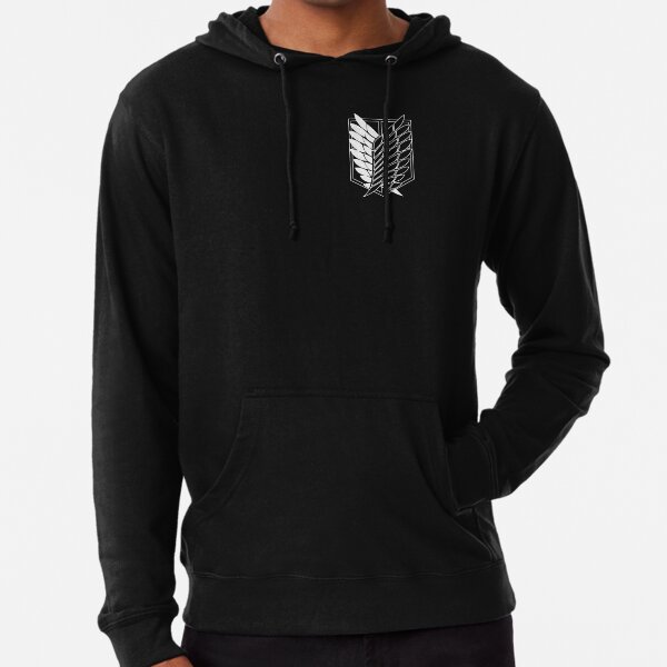 Scout Corps Emblem (White) Lightweight Hoodie