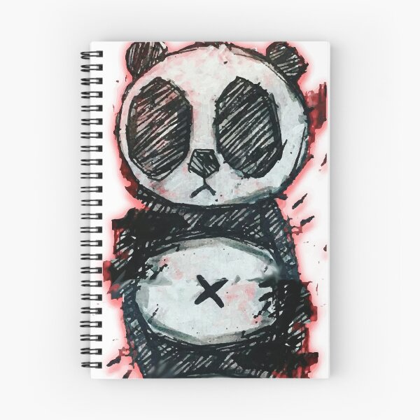 Aperçu de l'œuvre Ours panda noir créée et vendue par Bitxeja.