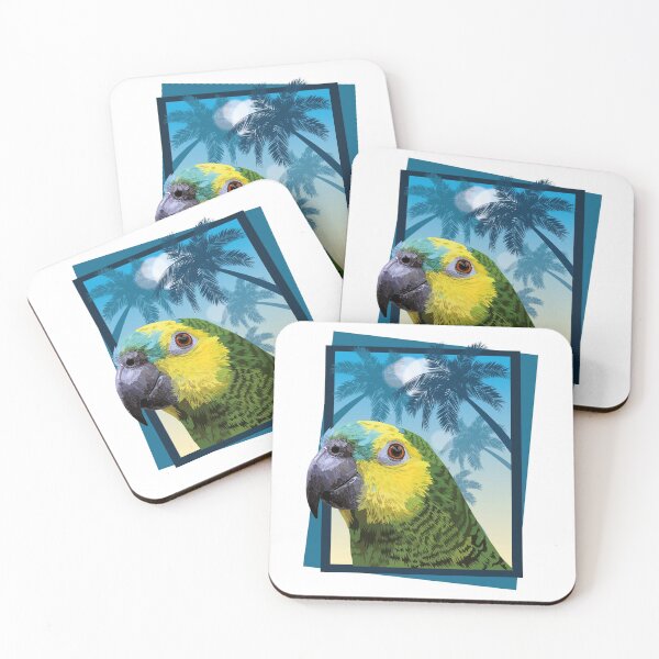 Item preview, blue-fronted amazon designed and sold by obscurite.