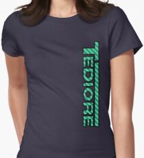 Tediore Carbon Logo Women's Fitted T-Shirt