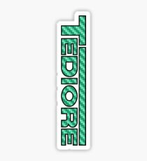 Tediore Carbon Logo Sticker