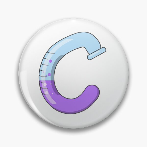 Item preview, Test Tube Letter C designed and sold by GeorgeLemon.