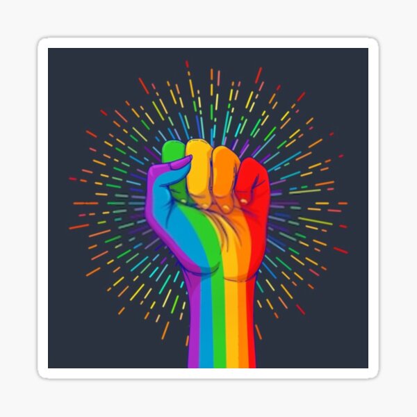 LGBT LIVES MATTER Sticker