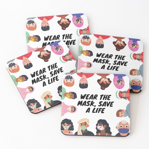 Item preview, Wear the Mask, Save a Life designed and sold by PeacePlanet.