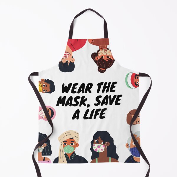 Item preview, Wear the Mask, Save a Life designed and sold by PeacePlanet.
