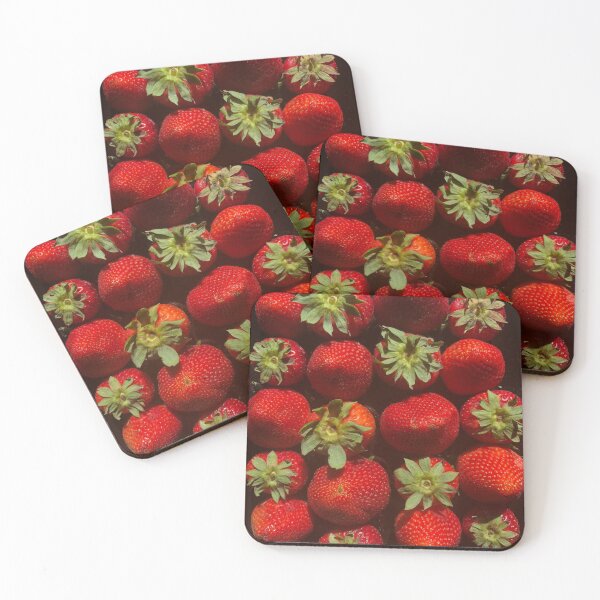 Item preview, Strawberries Fragaria Rosaceae Red designed and sold by Kaushal Pal.