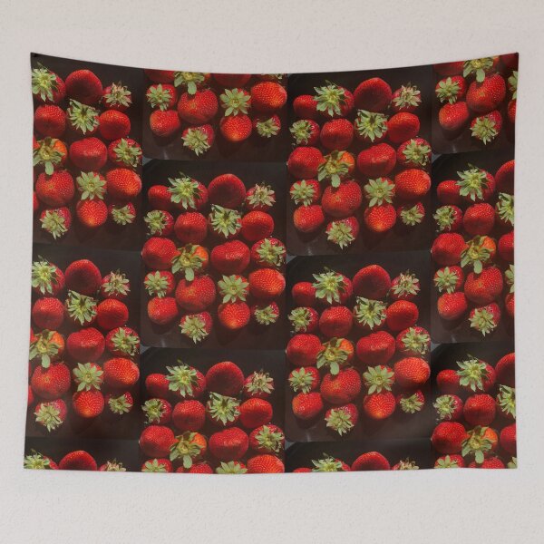 Item preview, Strawberries Fragaria Rosaceae Red designed and sold by Kaushal Pal.
