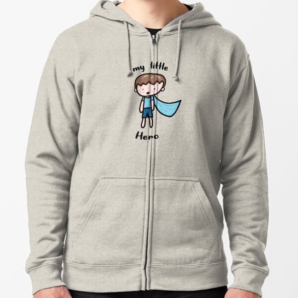 My Little Hero Zipped Hoodie