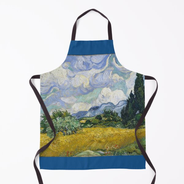 Item preview, Vincent Van Gogh - Wheat Field with Cypresses designed and sold by NewNomads.