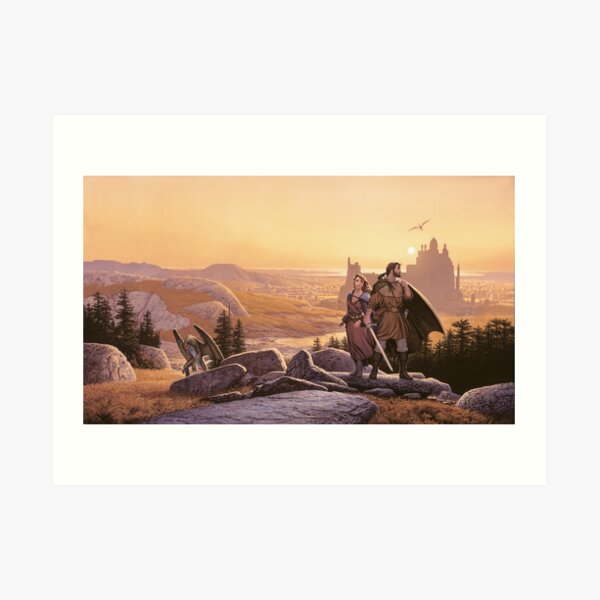 Stone of Tears Art Print