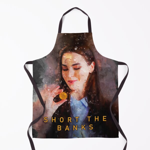 Item preview, Short the bank! - Buy and hodl Bitcoin! designed and sold by PrintPit.