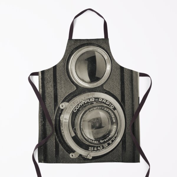 Item preview, Old German TLR Antique Camera Artwork designed and sold by Christopher Ball.