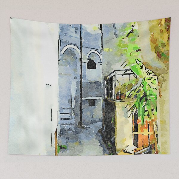 Item preview, Glimpse of the alley designed and sold by Giuseppe Cocco.