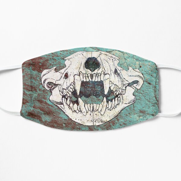 Aged Badger Jaws Mask