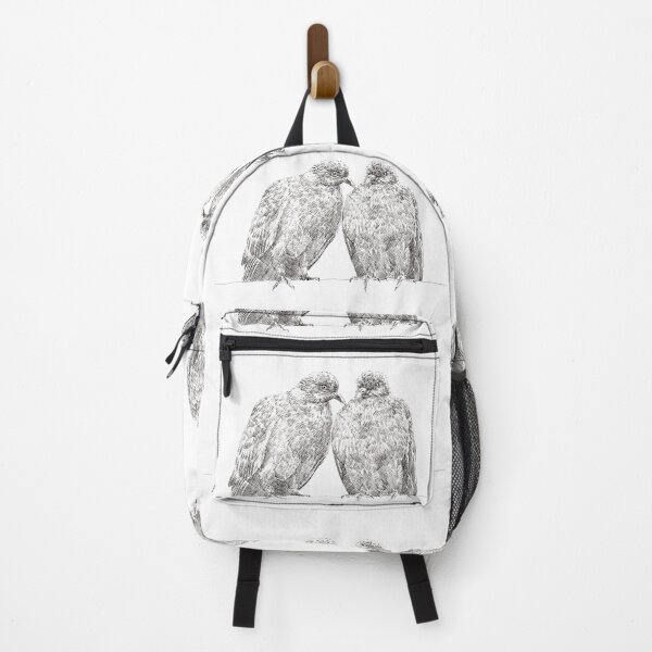 Item preview, A pair of pigeons designed and sold by CharlieCreature.