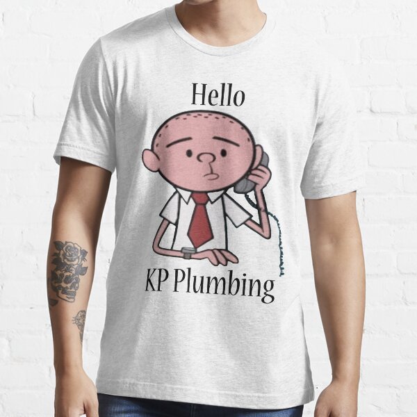 KP Plumbing - Text Essential T-Shirt