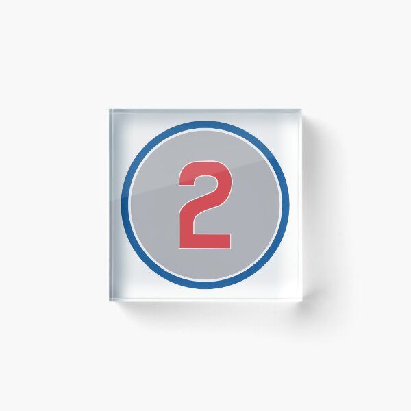Item preview, Nico Hoerner #2 Jersey Number designed and sold by StickBall.
