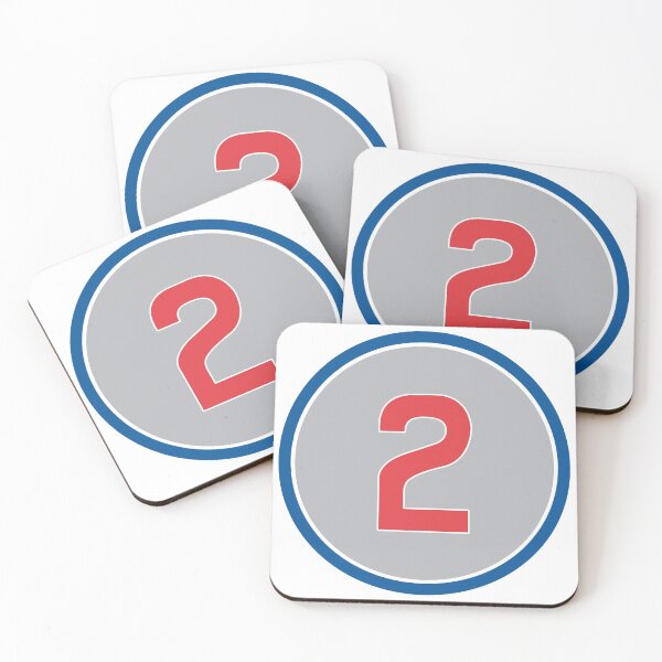 Item preview, Nico Hoerner #2 Jersey Number designed and sold by StickBall.