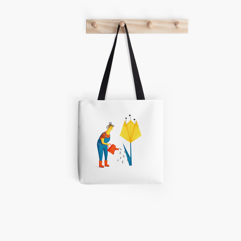 Plant mom at work Tote Bag