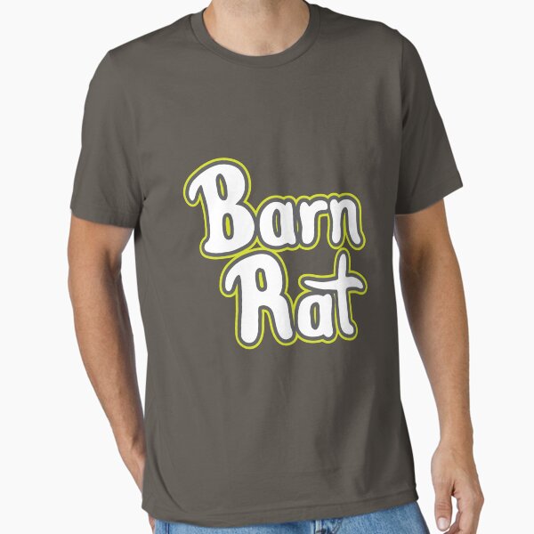 Aperçu de l'œuvre Barn Rat - Vert citron créée et vendue par AwayLaughing.