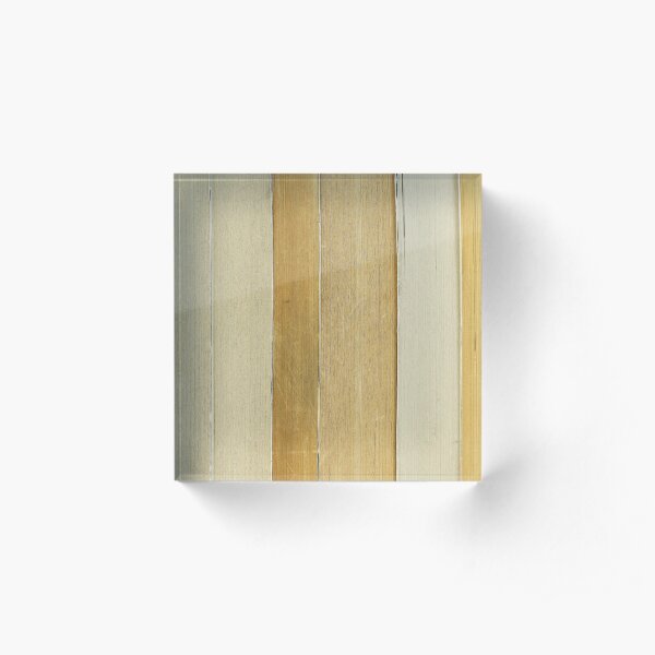 Paperback Book Pages Acrylic Block