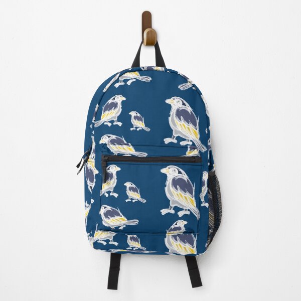 Item preview, Happy Blue Birds Pattern designed and sold by Naumovski.
