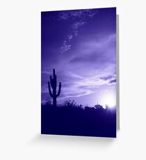 Blue Sunday Greeting Card
