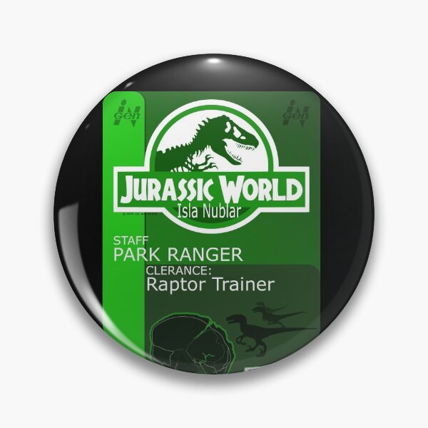Item preview, Jurassic World - Park Ranger - Pass designed and sold by jc007.