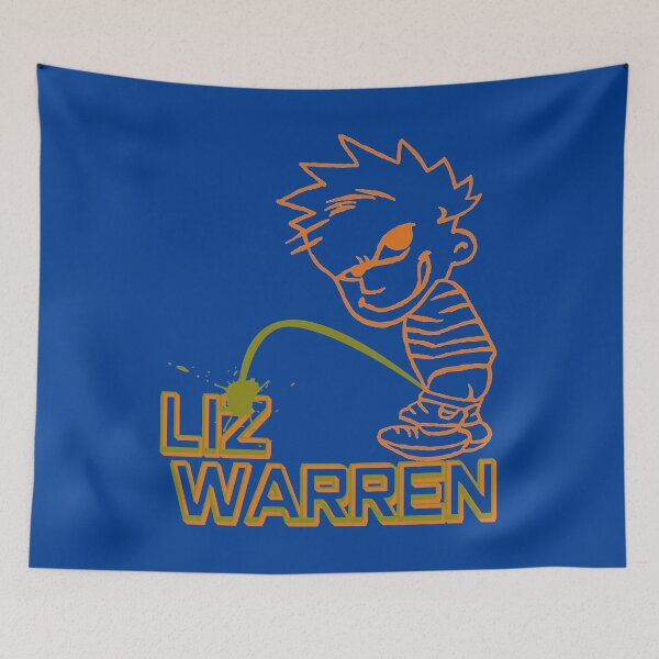 Item preview, Pee On Liz Warren #NeverWarren Political Activist designed and sold by CharJens.