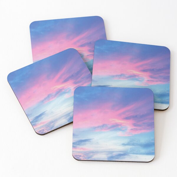 Item preview, cotton candy blue pink sky designed and sold by mariahmoniquedesign.