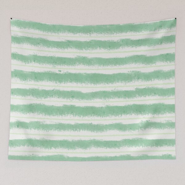 Item preview, Green Striped pattern designed and sold by Emma Eide.