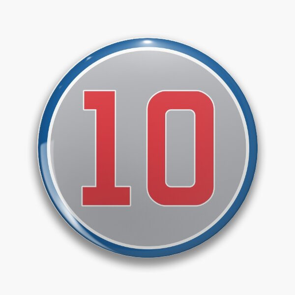 Item preview, Ron Santo #10 Jersey Number designed and sold by StickBall.