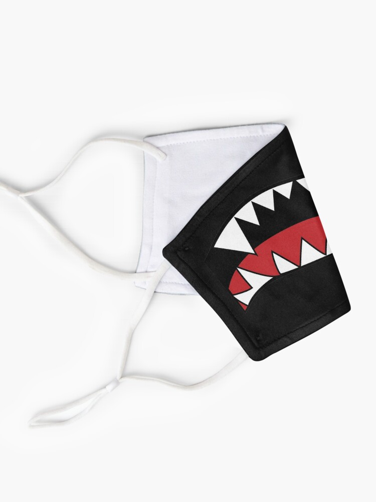 I BOUGHT BAPE MOUTH MASK CAMO SHARK ON ! BATHING APE MASK GIVEAWAY! 