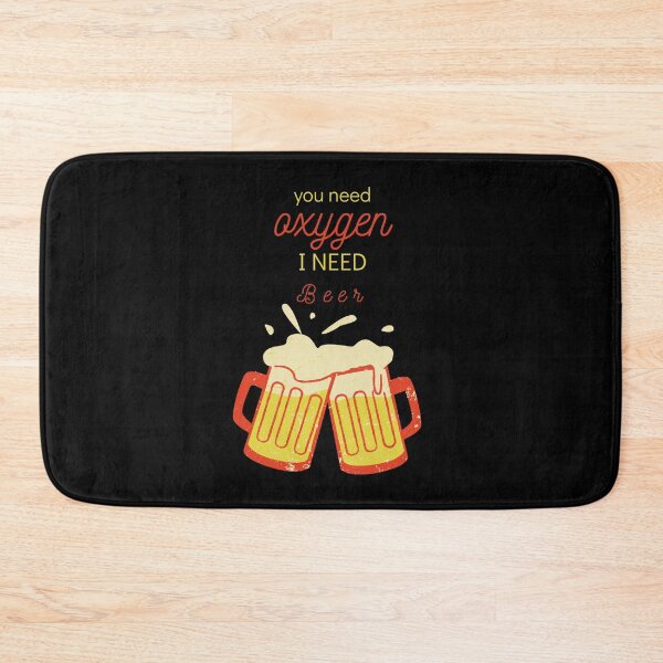 Item preview, You need oxygen i need beer (funny quotes) designed and sold by Slangt-shirt.