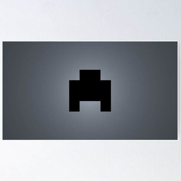 Download Black Minecraft Creeper Face Wallpaper