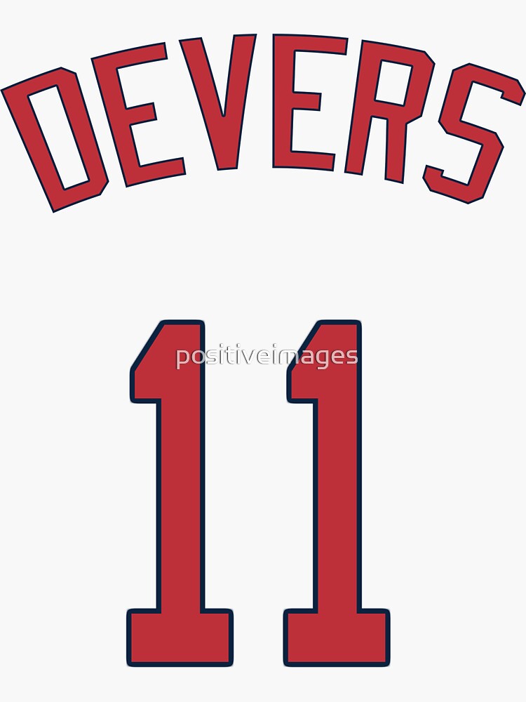 Rafael Devers Sticker for Sale by positiveimages