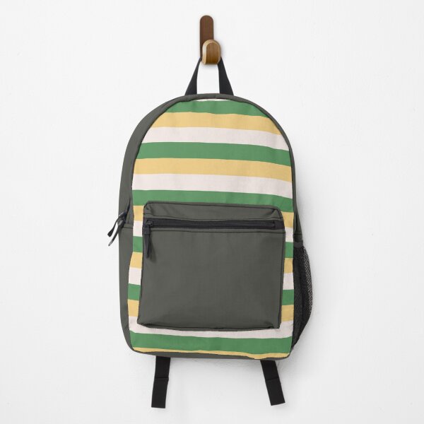 Item preview, yellow green stripes - striped designed and sold by ZiphGames.
