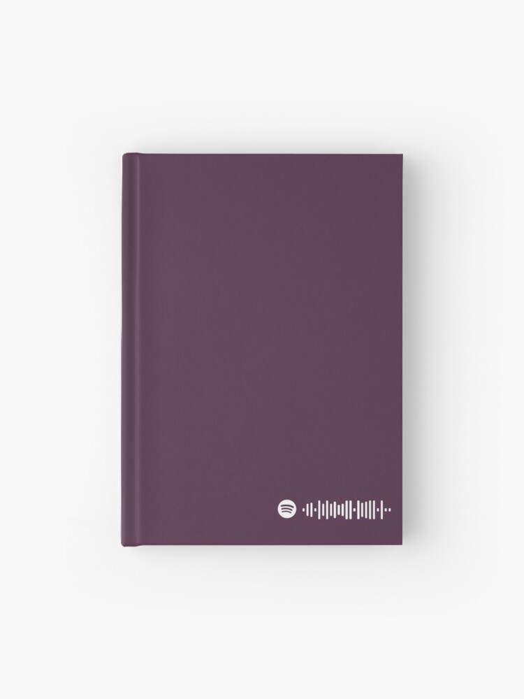 Flashing Lights By Kanye West Spotify Scan Code Hardcover Journal By Zyeloa Redbubble - flashing lights kanye west roblox id