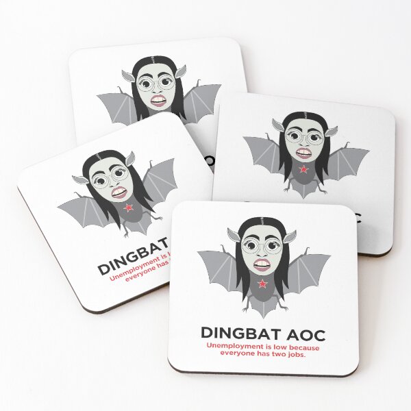 Item preview, AOC explains Unemployment designed and sold by redbruhl.
