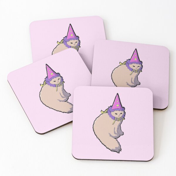Item preview, Cute birthday cat designed and sold by annoyingarts.