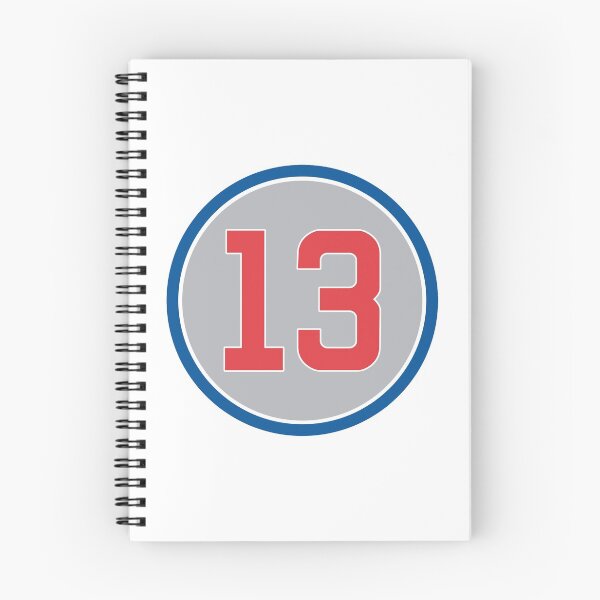 Item preview, David Bote #13 Jersey Number designed and sold by StickBall.