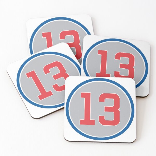 Item preview, David Bote #13 Jersey Number designed and sold by StickBall.