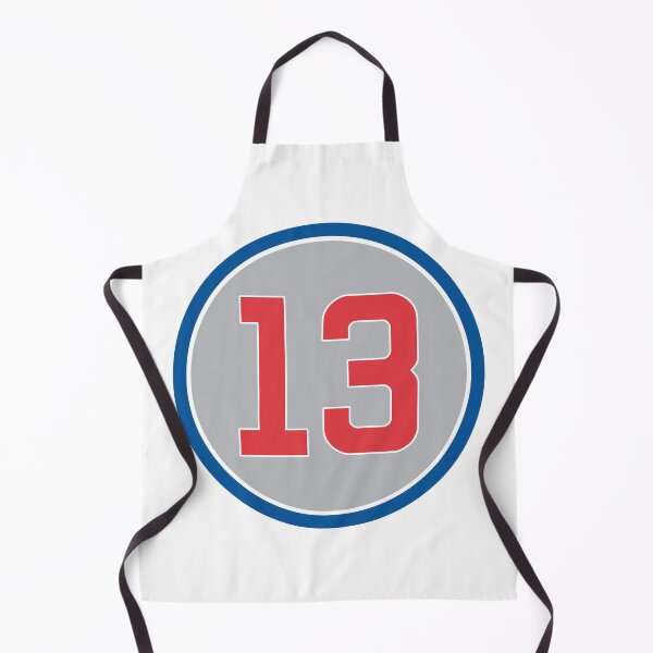 Item preview, David Bote #13 Jersey Number designed and sold by StickBall.