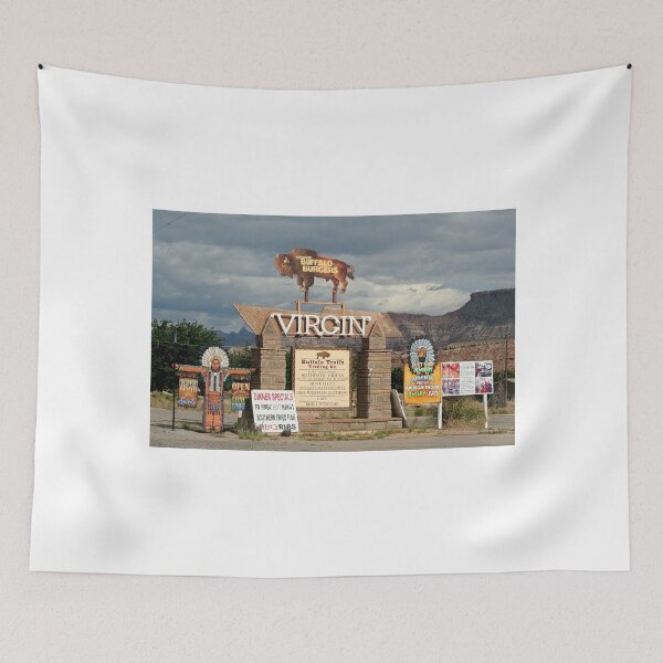 Item preview, Virgin, Utah, USA, town sign designed and sold by FranWest.