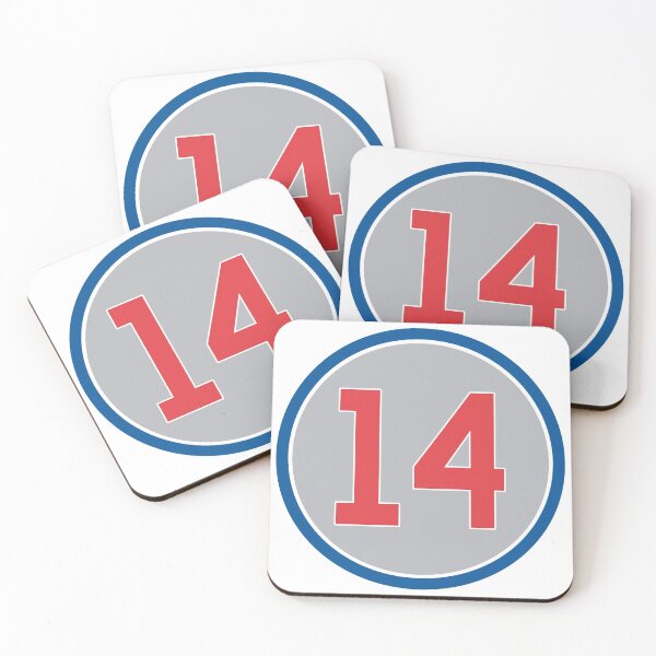 Item preview, Ernie Banks #14 Jersey Number designed and sold by StickBall.