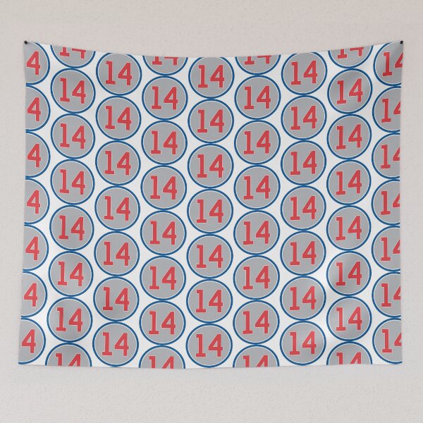 Item preview, Ernie Banks #14 Jersey Number designed and sold by StickBall.